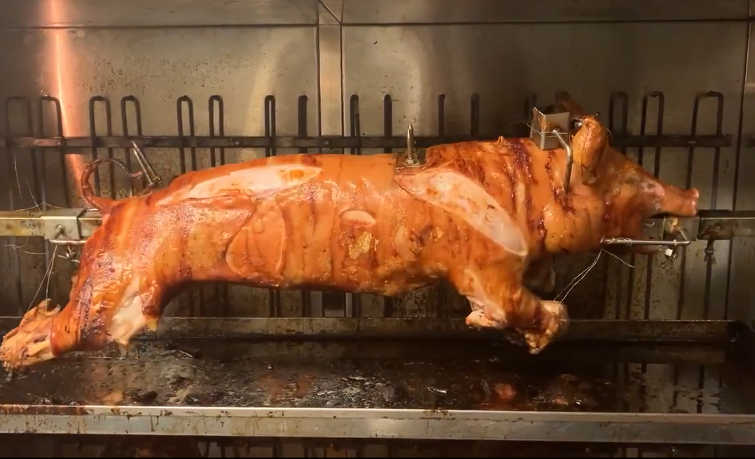 Färdiggrillad Grillgris