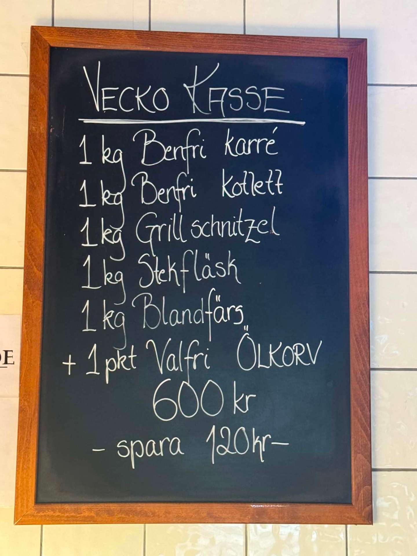 Veckokasse